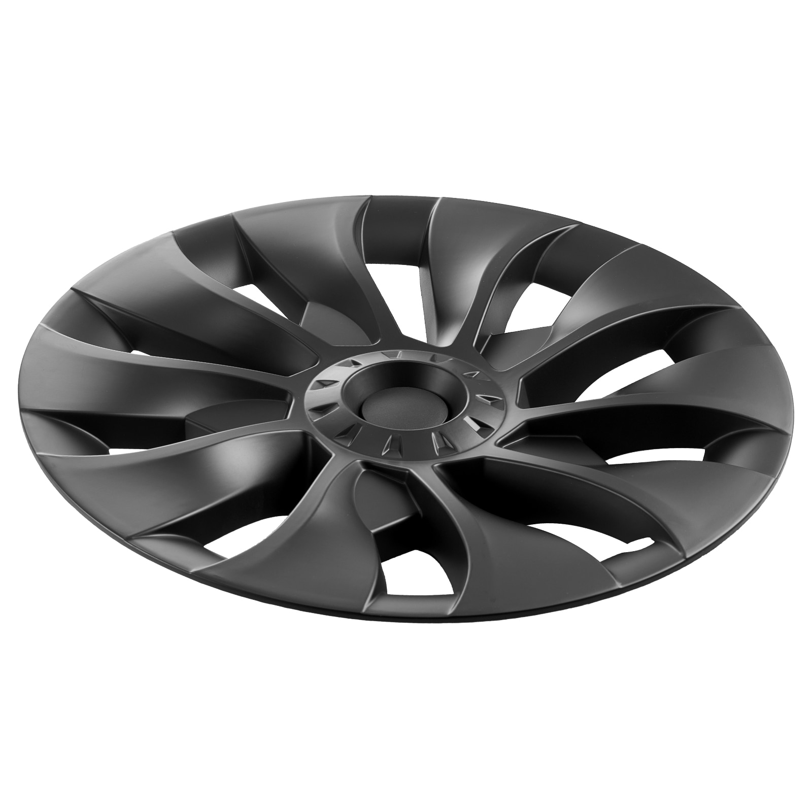 Wheel Rim Covers For Tesla Model 3 Hubcaps With Valve Hole Set_voghion.com